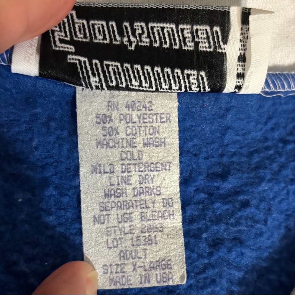 Duke Hummer Sportswear 1/4 Zip Sweatshirt - Picture 5 of 5